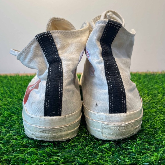 Converse Chuck 70 High Hi x Comme des Garcons CDG Play Milk - Picture 4 of 13